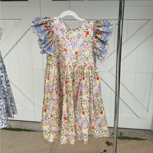Paade Mode Puff Sleeve Floral Dress